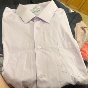 Berlioni Men's Lavender Dress Shirt 3XL 19-19.5